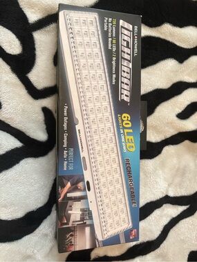 White 60-LED Rechargeable Light Bar